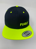 Fluorescent yellow Fugly® Embroidery Classic Wool snapback