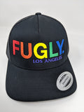 FUGLY® PRIDE 5-Panel Retro Trucker Charcoal or Black