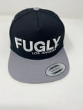 Silver & black 3D Fugly hat