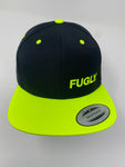 Fluorescent yellow Fugly® Embroidery Classic Wool snapback